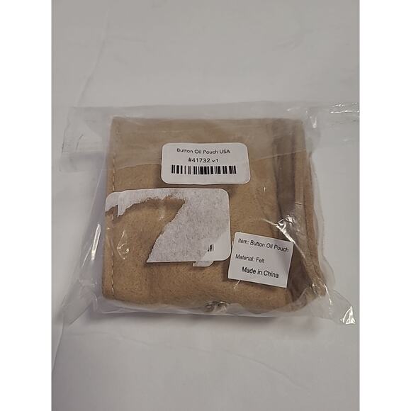 Young Living Essential Oil Felt Button Pouch Storage New Condition - Picture 11 of 11